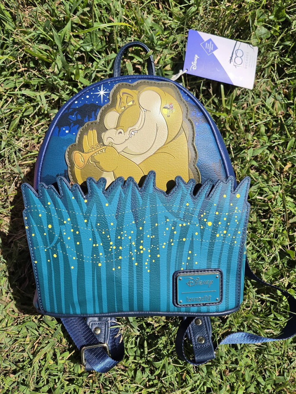 Disney100 Loungefly Louis & Ray Glow In The Dark Backpack